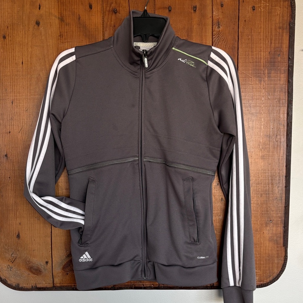 Adidas Dark Gray Track Jacket